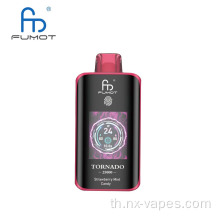 ใหม่ Fumot Tornado 25000 Puffs Vape Disposer